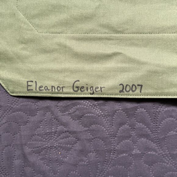 Handmade Christmas Holiday Table Runner Pieced Poinsettias 26” L x 13” W Home - Picture 9 of 9